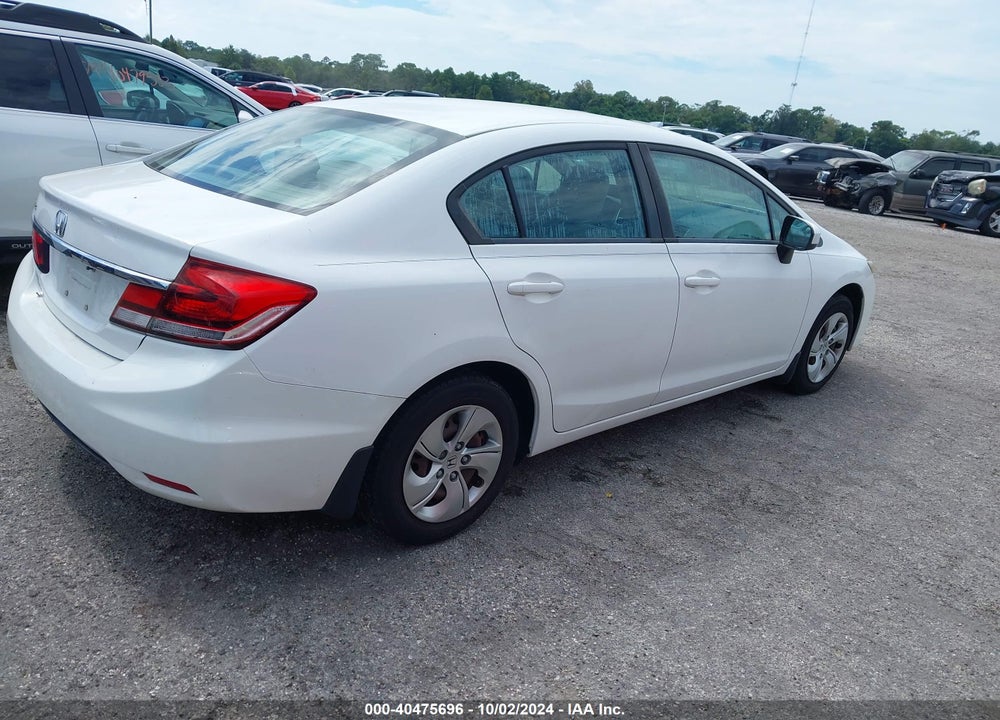 2015 HONDA CIVIC LX VIN: 19XFB2F59FE029967