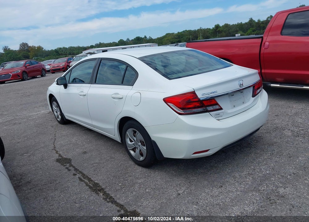 2015 HONDA CIVIC LX VIN: 19XFB2F59FE029967
