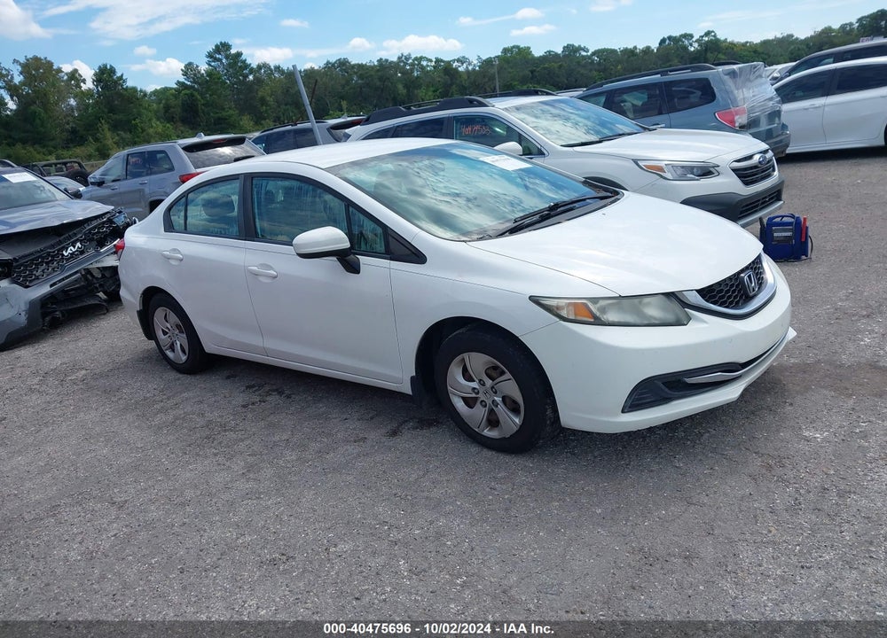 2015 HONDA CIVIC LX VIN: 19XFB2F59FE029967