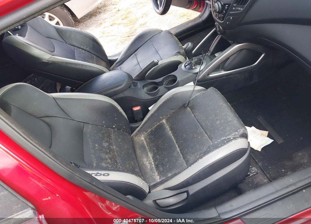 2016 HYUNDAI VELOSTER TURBO VIN: KMHTC6AE0GU288943