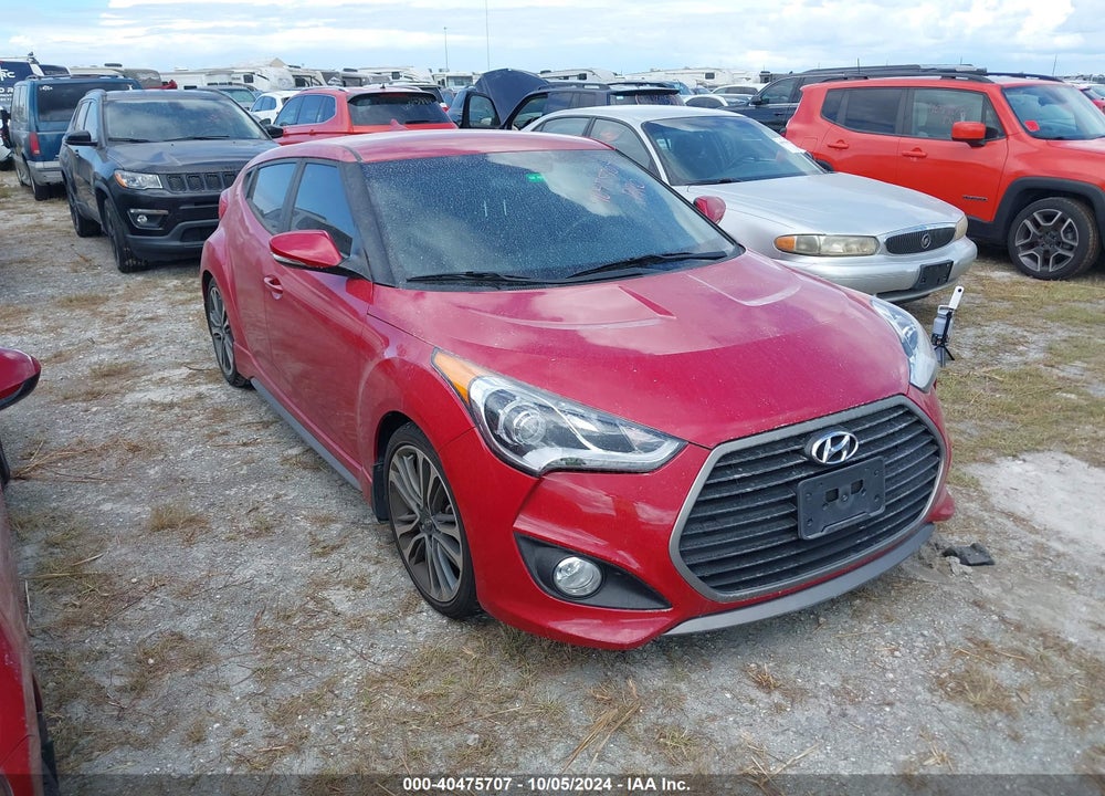 2016 HYUNDAI VELOSTER TURBO VIN: KMHTC6AE0GU288943