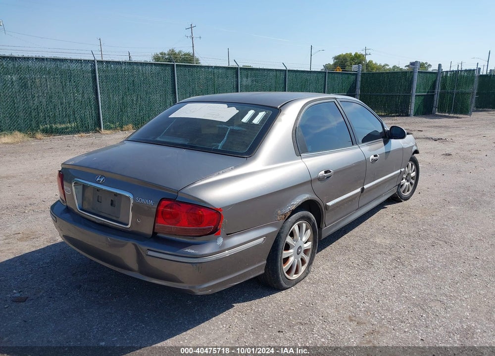 2004 HYUNDAI SONATA GLS/LX VIN: KMHWF35H84A059639