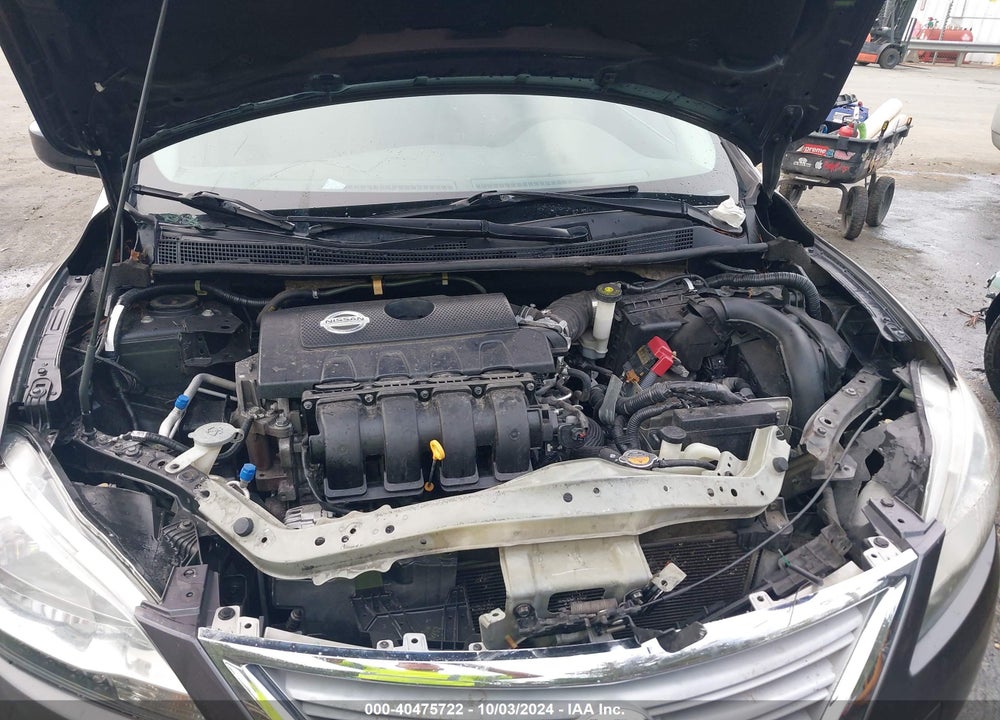 2014 NISSAN SENTRA SV VIN: 3N1AB7AP0EL645361