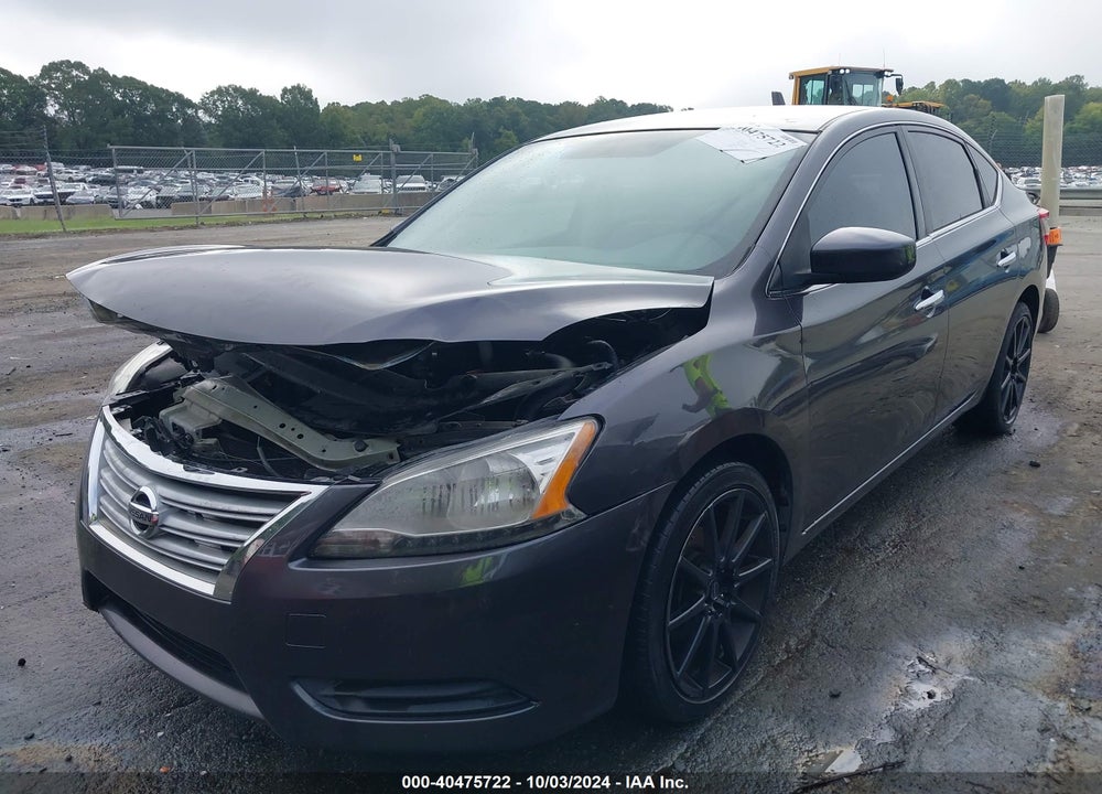 2014 NISSAN SENTRA SV VIN: 3N1AB7AP0EL645361