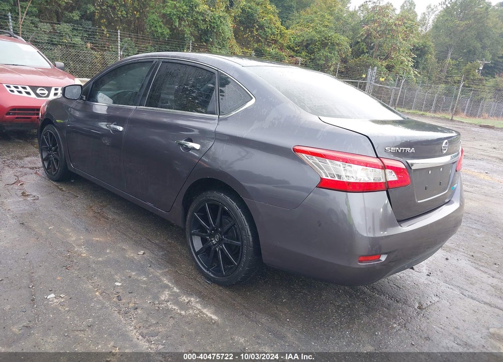 2014 NISSAN SENTRA SV VIN: 3N1AB7AP0EL645361