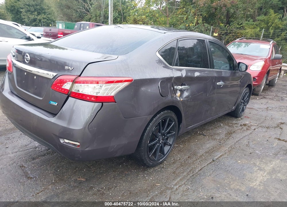 2014 NISSAN SENTRA SV VIN: 3N1AB7AP0EL645361