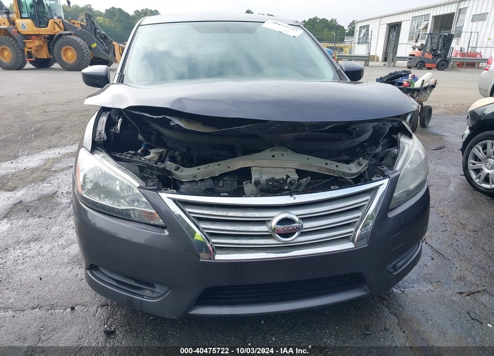 2014 NISSAN SENTRA SV VIN: 3N1AB7AP0EL645361