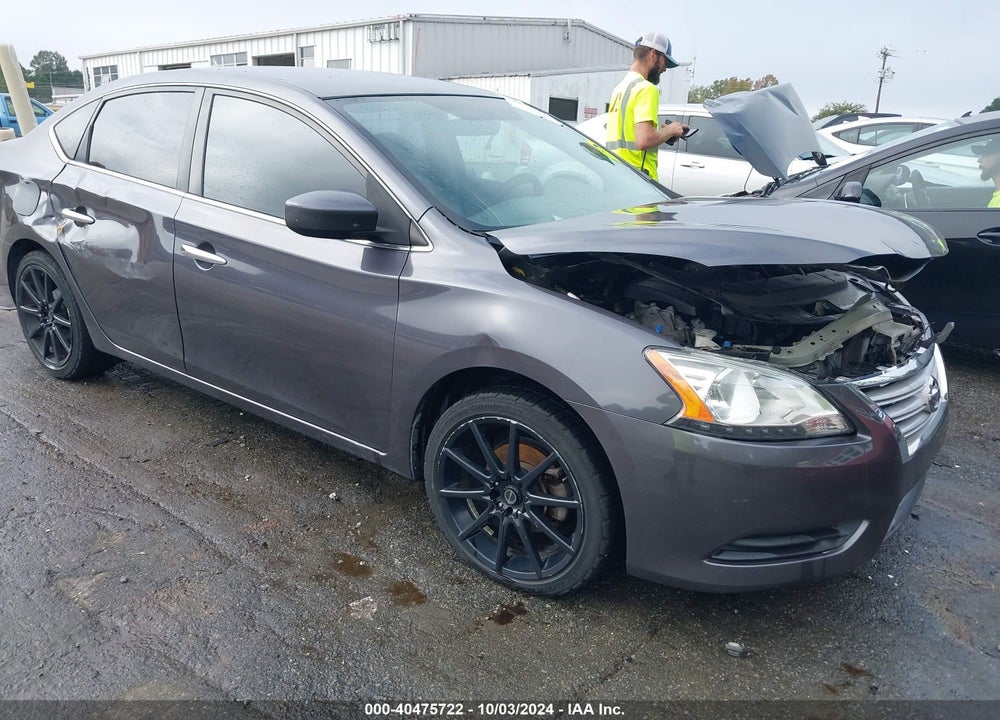 2014 NISSAN SENTRA SV VIN: 3N1AB7AP0EL645361