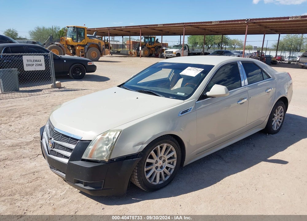 2010 CADILLAC CTS LUXURY VIN: 1G6DE5EG8A0145376