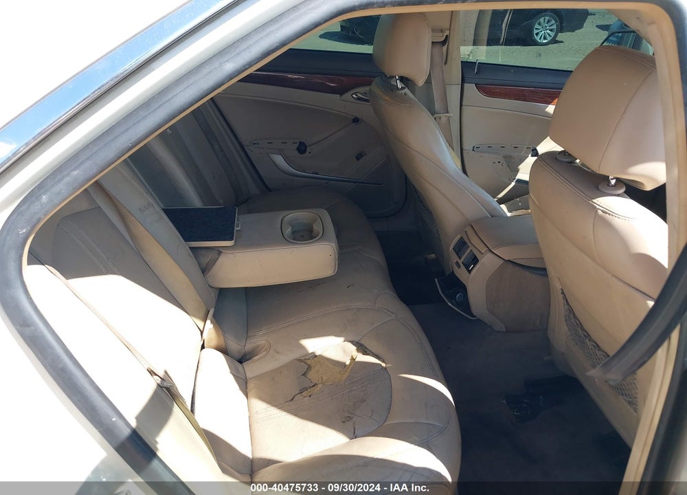 2010 CADILLAC CTS LUXURY VIN: 1G6DE5EG8A0145376
