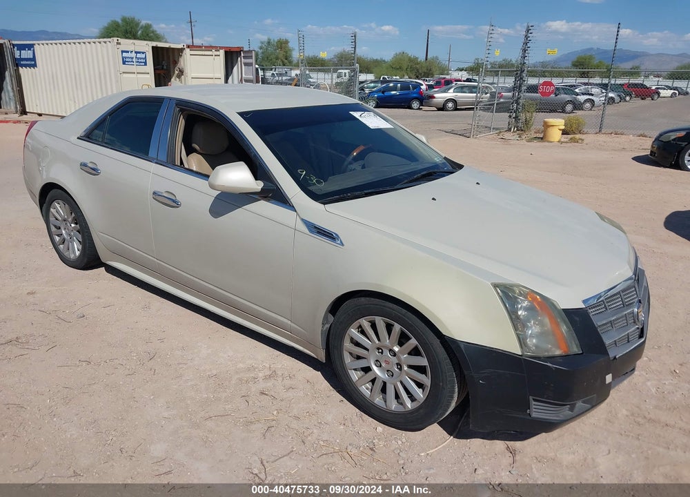 2010 CADILLAC CTS LUXURY VIN: 1G6DE5EG8A0145376