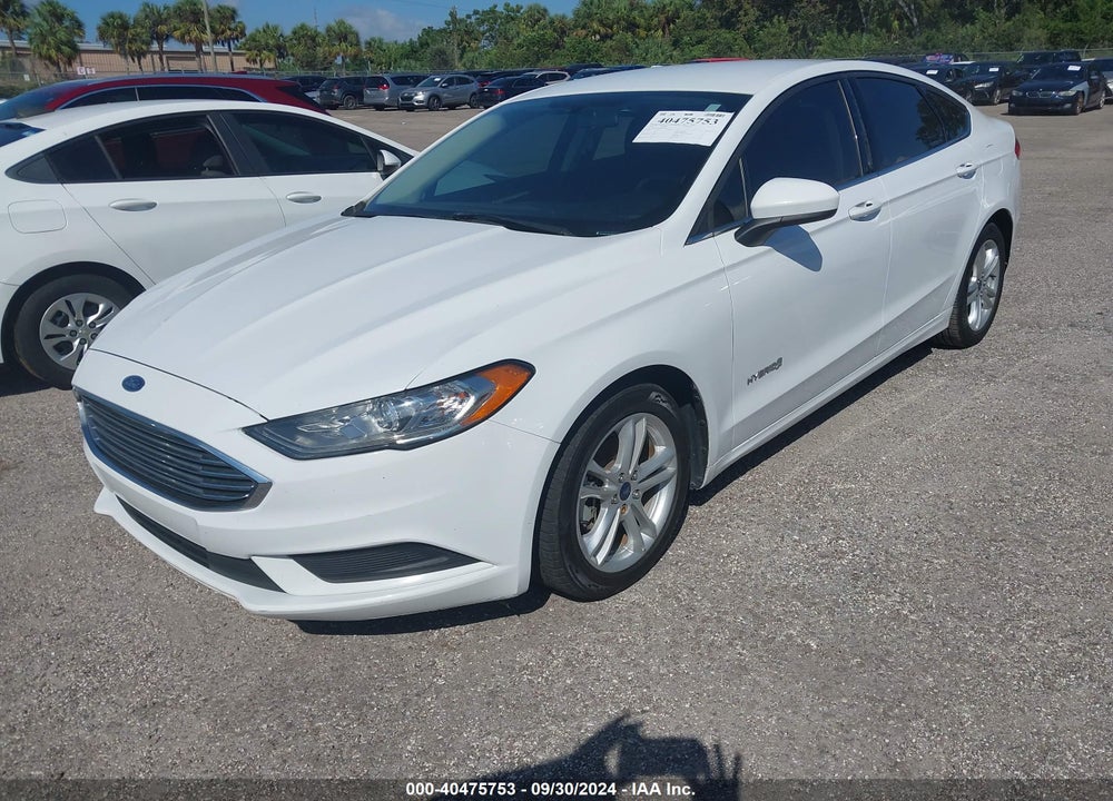 2018 FORD FUSION HYBRID SE VIN: 3FA6P0LU5JR156448