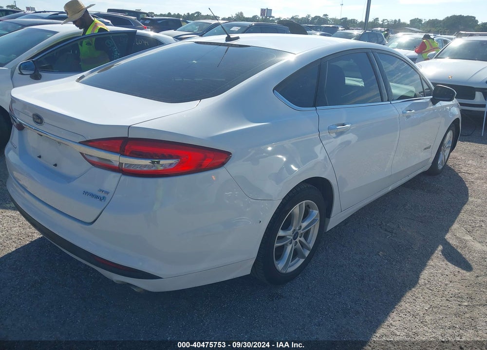 2018 FORD FUSION HYBRID SE VIN: 3FA6P0LU5JR156448