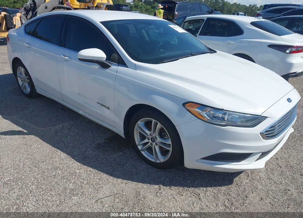 2018 FORD FUSION HYBRID SE VIN: 3FA6P0LU5JR156448