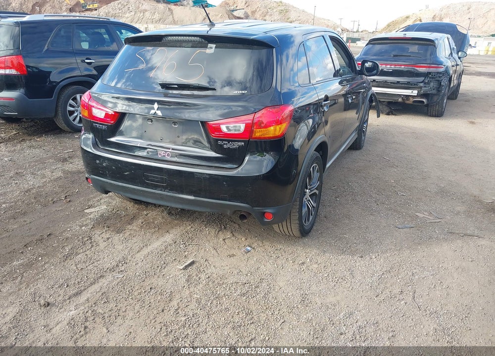 2016 MITSUBISHI OUTLANDER SPORT 2.0 ES VIN: JA4AR3AU2GZ055028
