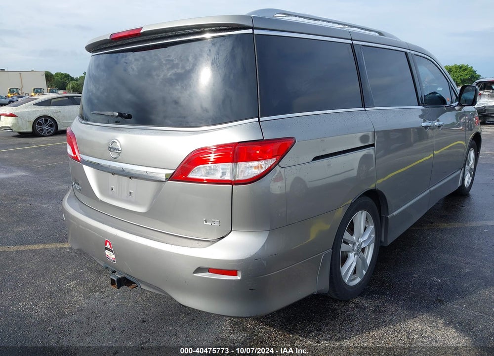2011 NISSAN QUEST LE VIN: JN8AE2KP4B9005586