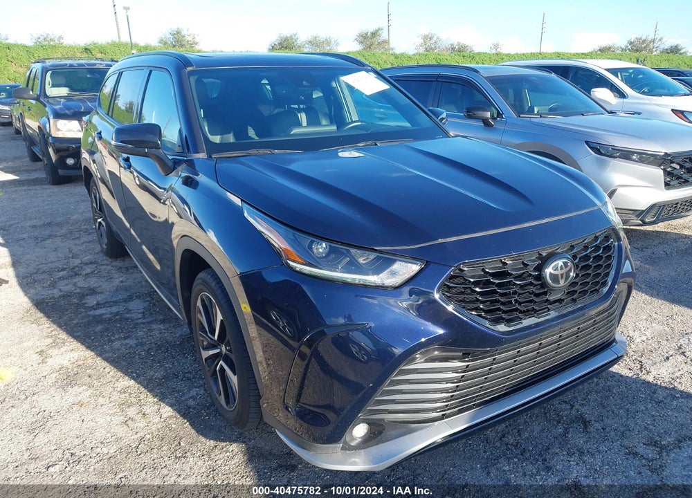2021 TOYOTA HIGHLANDER XSE VIN: 5TDLZRAH4MS031623
