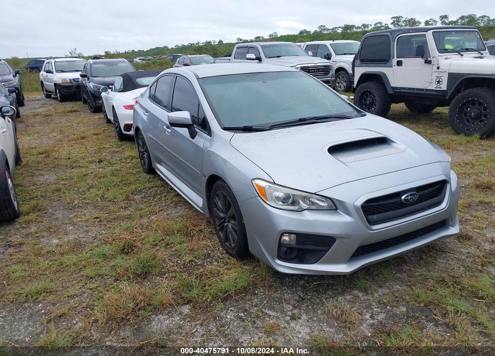 2015 SUBARU WRX VIN: JF1VA1A6XF9834203