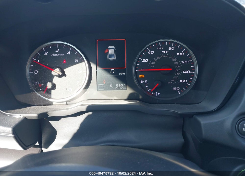 2023 SUBARU WRX PREMIUM VIN: JF1VBAF64P9812897