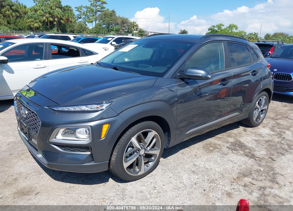 2020 HYUNDAI KONA LIMITED VIN: KM8K33A59LU491219