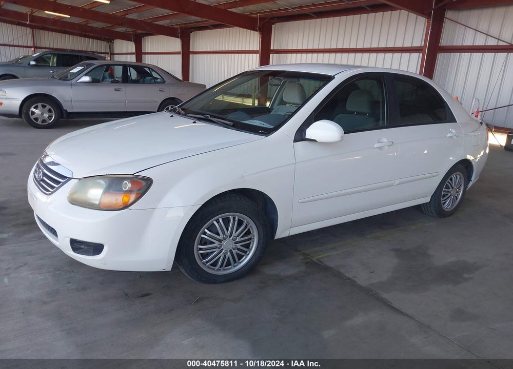 2009 KIA SPECTRA EX VIN: KNAFE221695668699