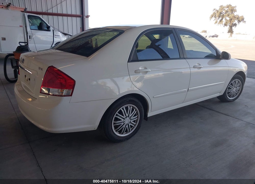 2009 KIA SPECTRA EX VIN: KNAFE221695668699