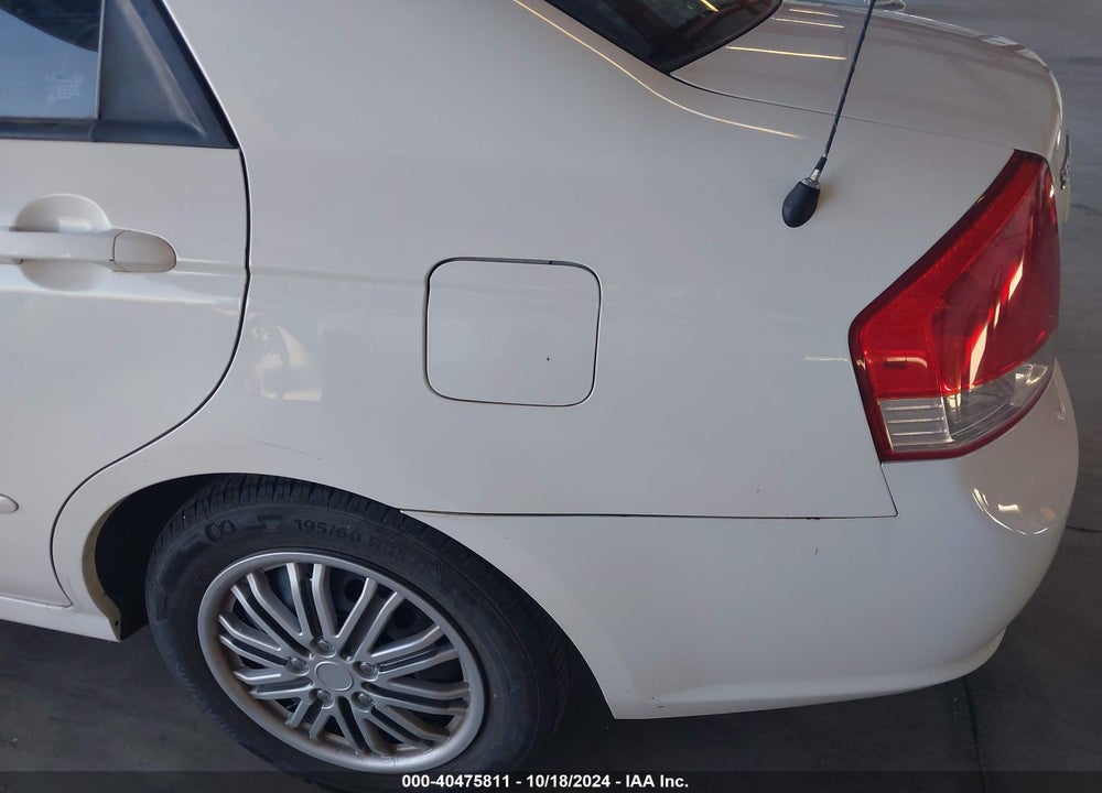 2009 KIA SPECTRA EX VIN: KNAFE221695668699
