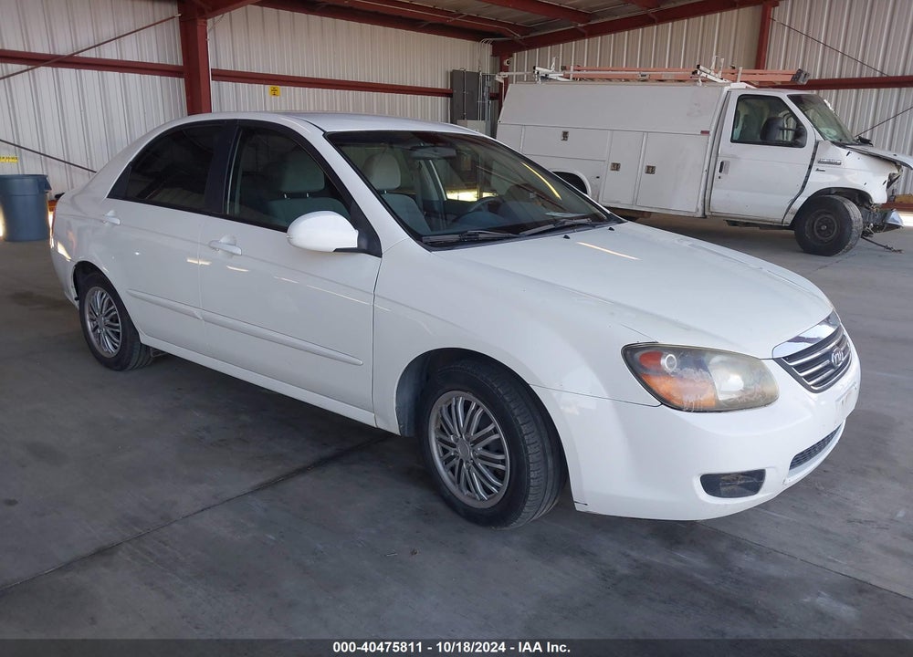2009 KIA SPECTRA EX VIN: KNAFE221695668699