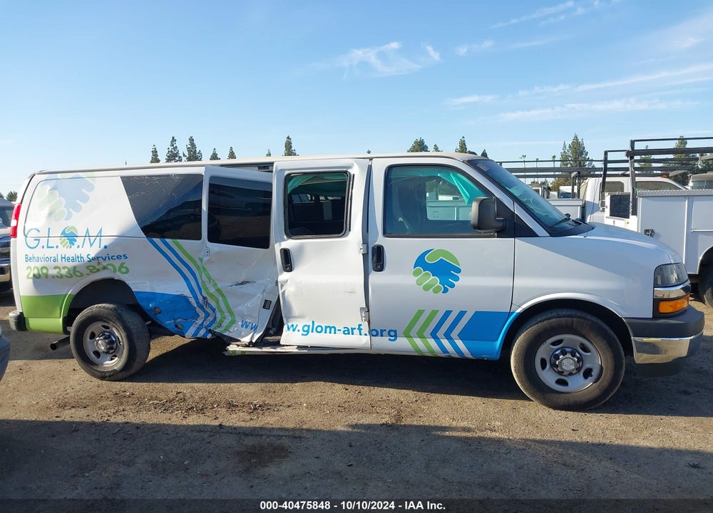 2018 CHEVROLET EXPRESS 3500 LT VIN: 1GAZGPFG3J1331367