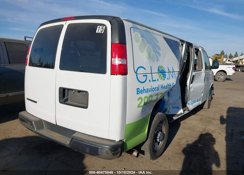 2018 CHEVROLET EXPRESS 3500 LT VIN: 1GAZGPFG3J1331367
