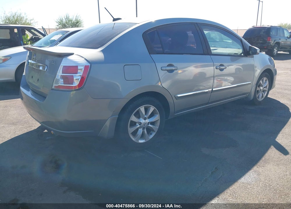 2011 NISSAN SENTRA 2.0SL VIN: 3N1AB6AP2BL620466