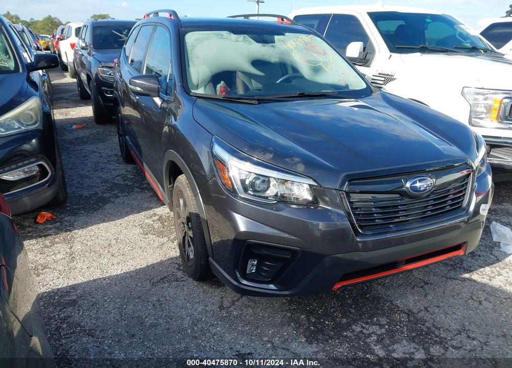 2019 SUBARU FORESTER SPORT VIN: JF2SKAJC9KH431475