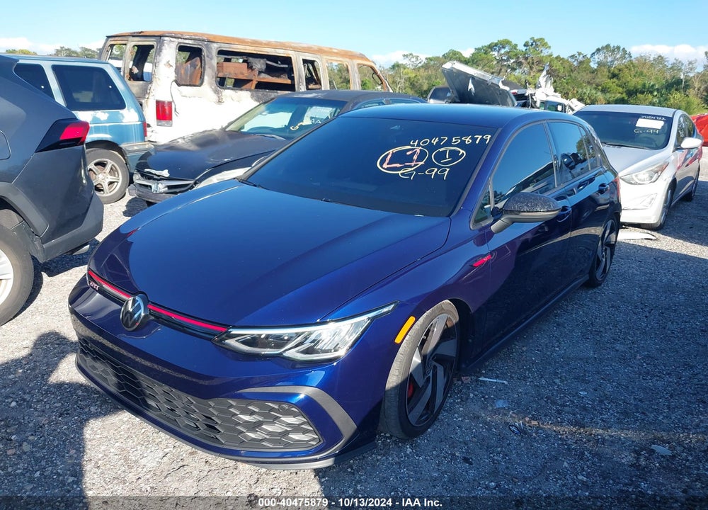 2022 VOLKSWAGEN GOLF GTI 2.0T S VIN: WVWH87CD8NW178309