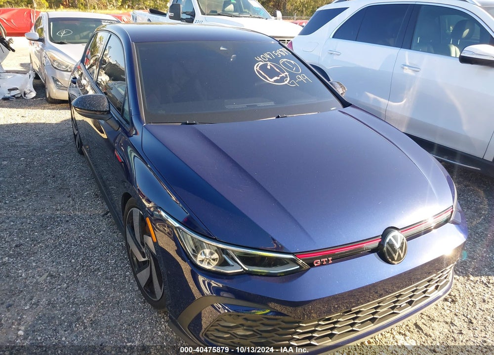 2022 VOLKSWAGEN GOLF GTI 2.0T S VIN: WVWH87CD8NW178309