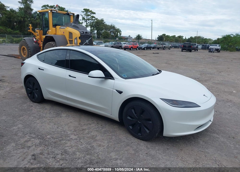 2024 TESLA MODEL 3 LONG RANGE DUAL MOTOR ALL-WHEEL DRIVE VIN: 5YJ3E1EB6RF717631