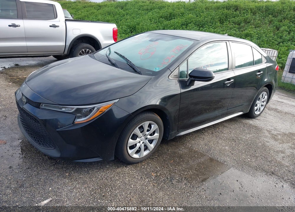 2020 TOYOTA COROLLA LE VIN: 5YFEPRAE6LP105765