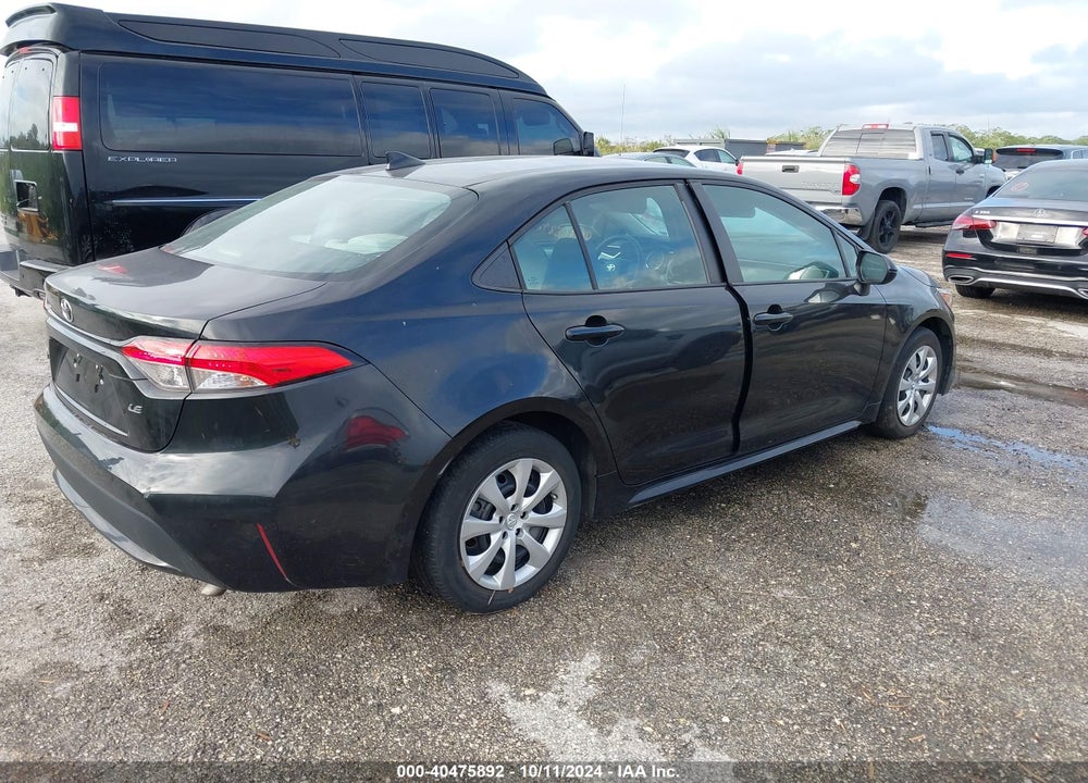2020 TOYOTA COROLLA LE VIN: 5YFEPRAE6LP105765