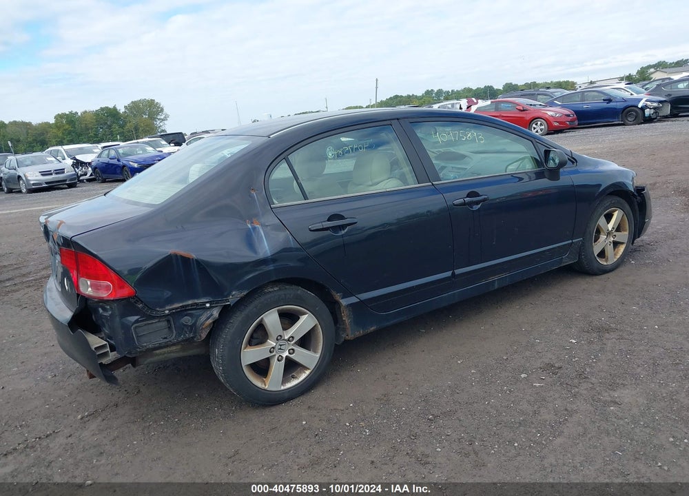 2006 HONDA CIVIC EX VIN: 1HGFA16886L133222