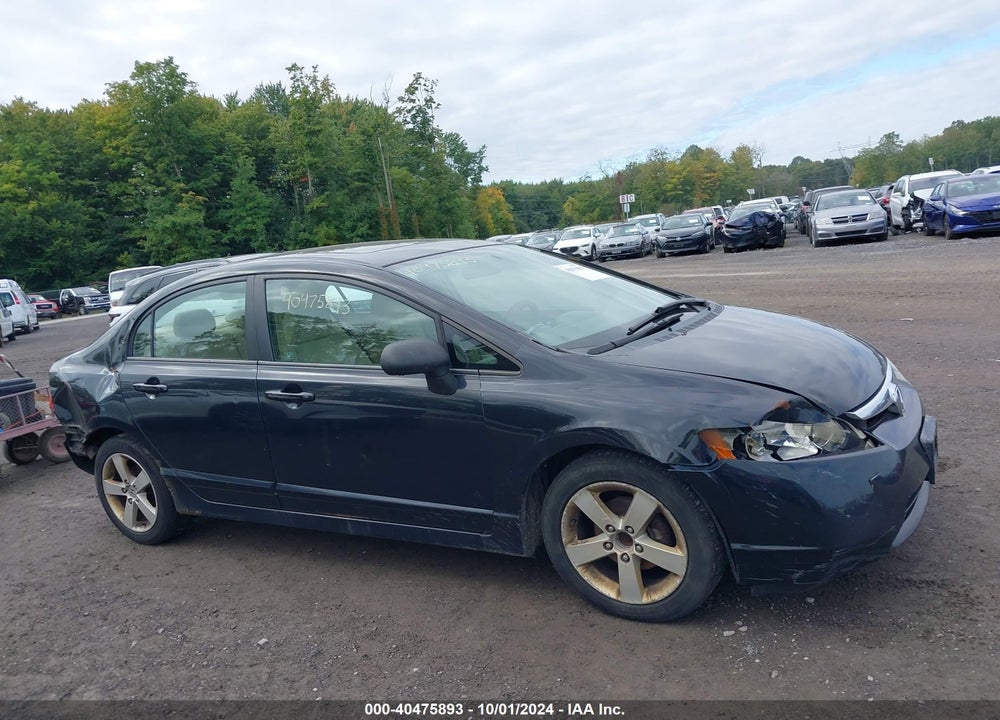 2006 HONDA CIVIC EX VIN: 1HGFA16886L133222