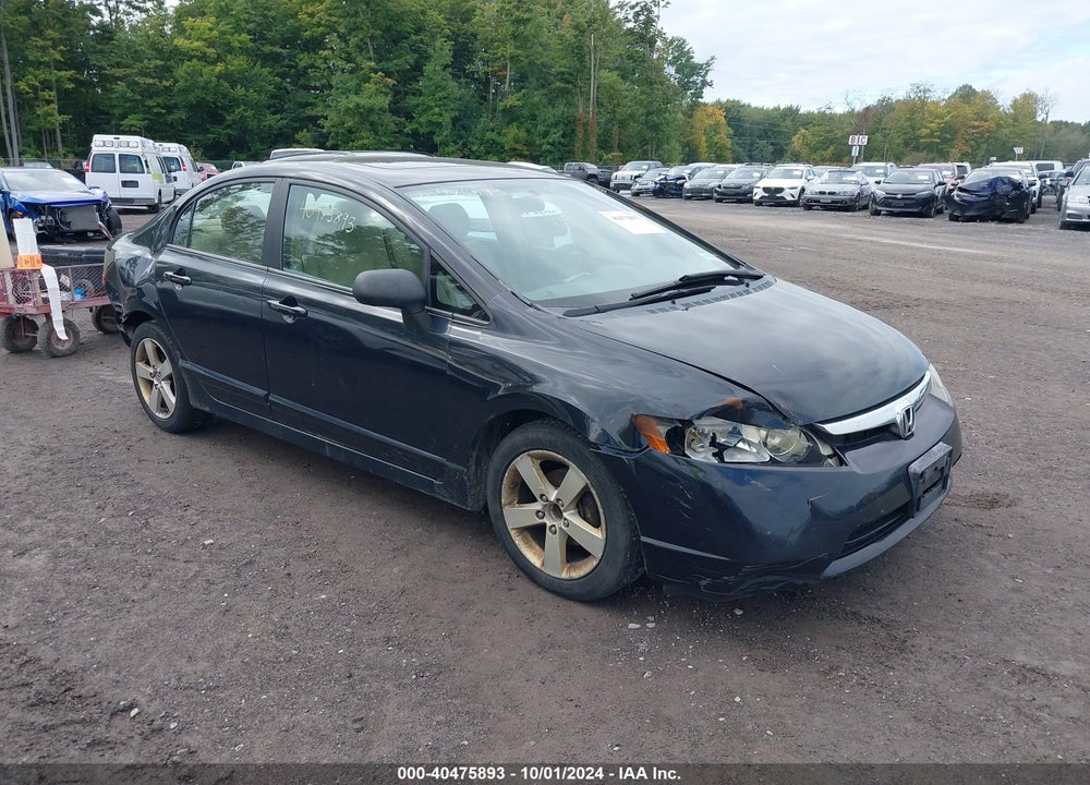 2006 HONDA CIVIC EX VIN: 1HGFA16886L133222