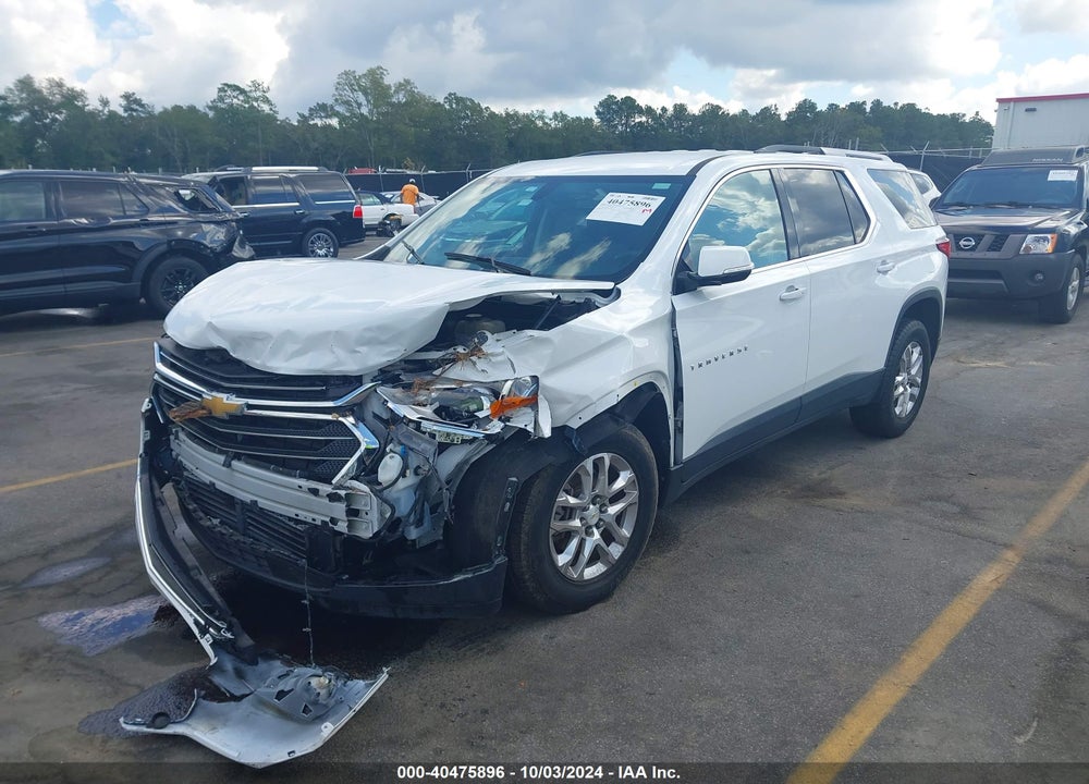 2018 CHEVROLET TRAVERSE 1LT VIN: 1GNERGKW1JJ203763