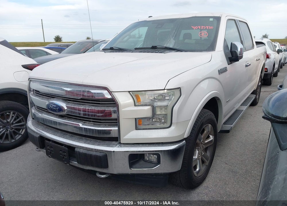 2017 FORD F-150 LARIAT VIN: 1FTEW1EG3HKD15469
