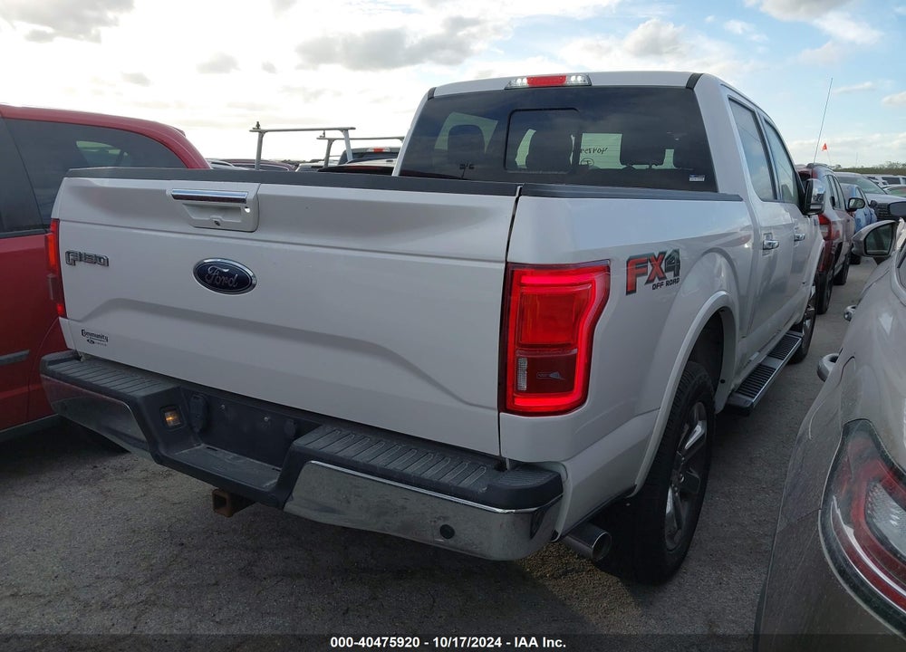 2017 FORD F-150 LARIAT VIN: 1FTEW1EG3HKD15469