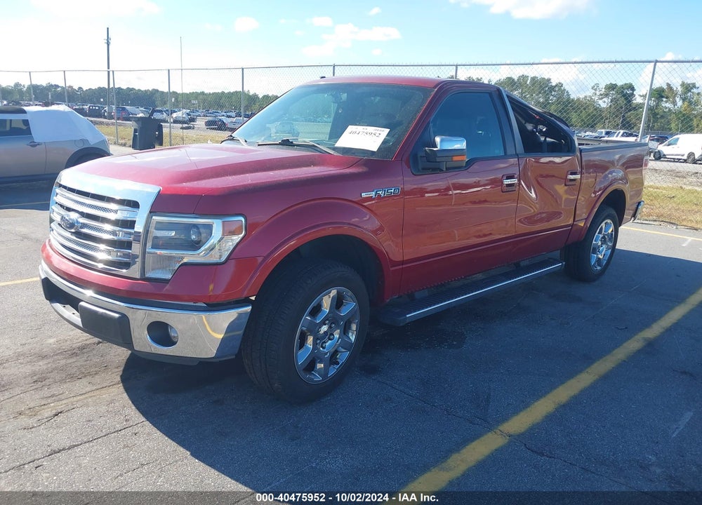 2013 FORD F-150 LARIAT VIN: 1FTFW1CF4DKD34041