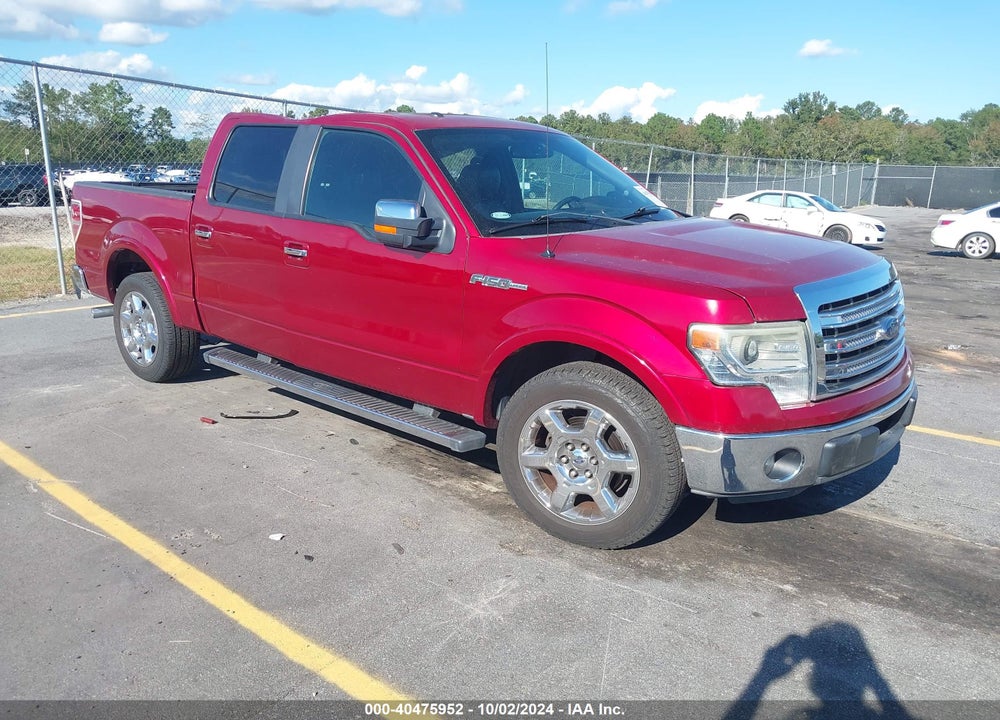 2013 FORD F-150 LARIAT VIN: 1FTFW1CF4DKD34041