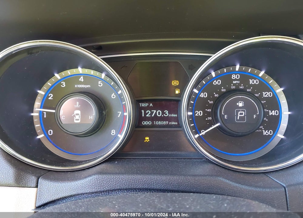 2013 HYUNDAI SONATA GLS VIN: 5NPEB4AC3DH749870