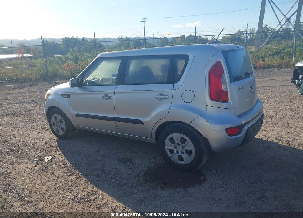 2013 KIA SOUL VIN: KNDJT2A57D7769285