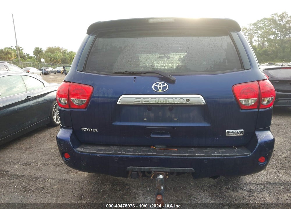 2008 TOYOTA SEQUOIA PLATINUM 5.7L V8 VIN: 5TDBY67A58S000538