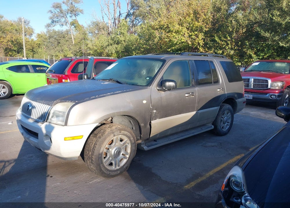 2004 MERCURY MOUNTAINEER VIN: 4M2DU86W44ZJ32979