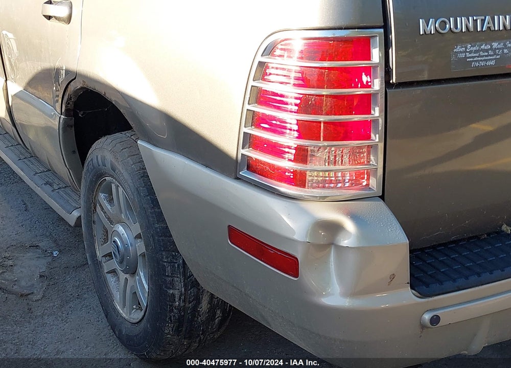 2004 MERCURY MOUNTAINEER VIN: 4M2DU86W44ZJ32979